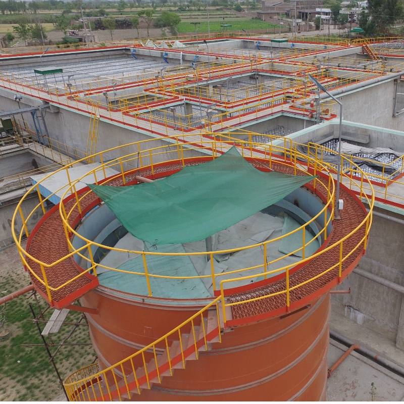 العملية الرئيسية محطة معالجة مياه الصرف الصحي البلدية
